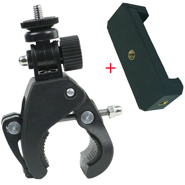 Handlebar Clamp Mount Tripod Adapter Mount for GoPro Hero 10 9 8 7 Insta360 One R X X2