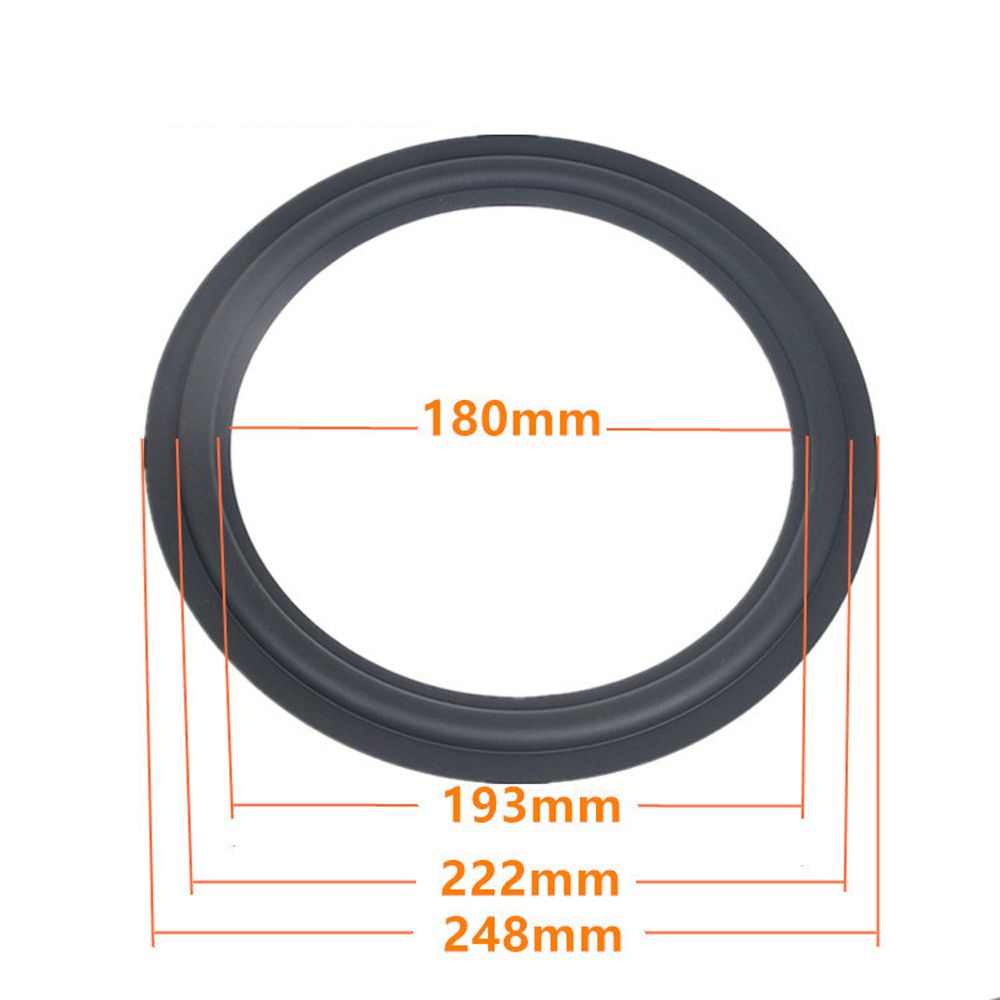 1PCS for 3/4/5/65/7/8/10/12 /9 INCH Speaker Foam Surround Repair Folding Rubber Edge Ring