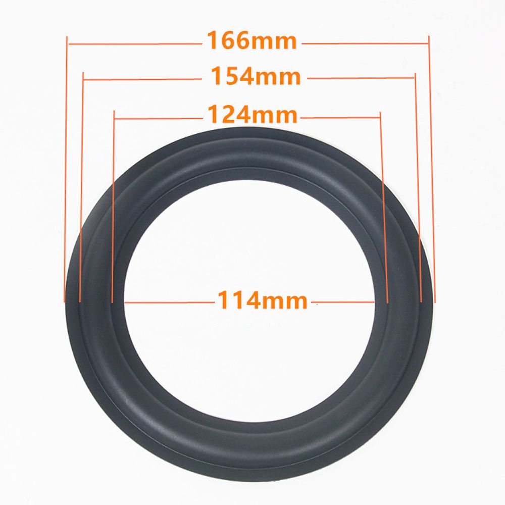 1PCS for 3/4/5/65/7/8/10/12 /9 INCH Speaker Foam Surround Repair Folding Rubber Edge Ring