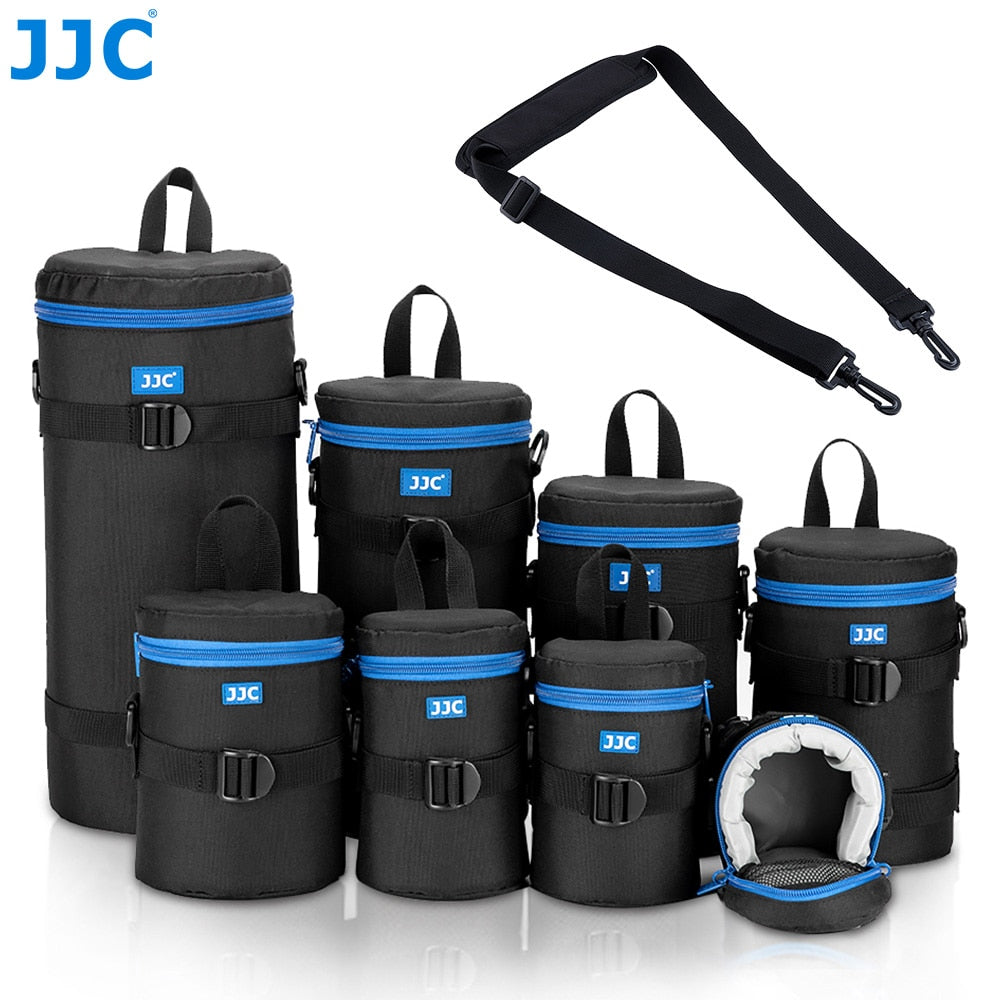 JJC Luxury Camera Lens Bag Pouch Case Photography Accessories Shoulder Bag Backpack