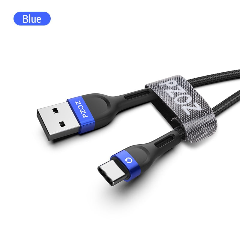 USB Type C Cable Fast Charging Wire Data Cord USB C Cable 2M 3M Mobile Ph USBC TypeC Charger