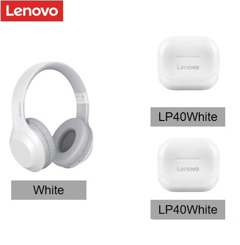 Lenovo Thinkplus TH10 LP40 TWS Stereo Headphone Bluetooth Earphones Music Headset with Mic