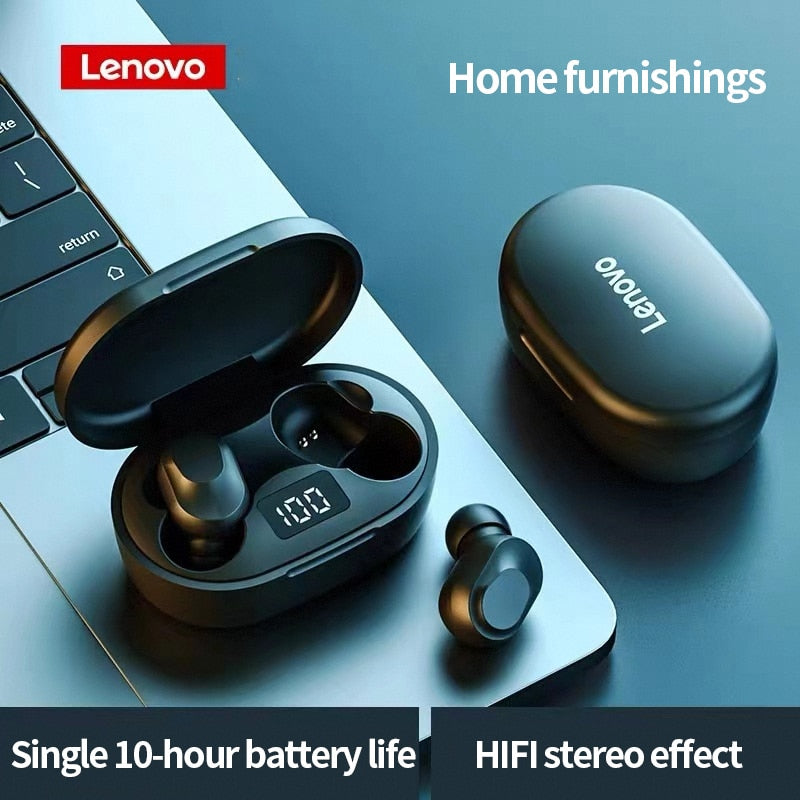 Lenovo XT91 TWS Wireless Bluetooth Earphones Noise Reduction Touch Control Music Headphones