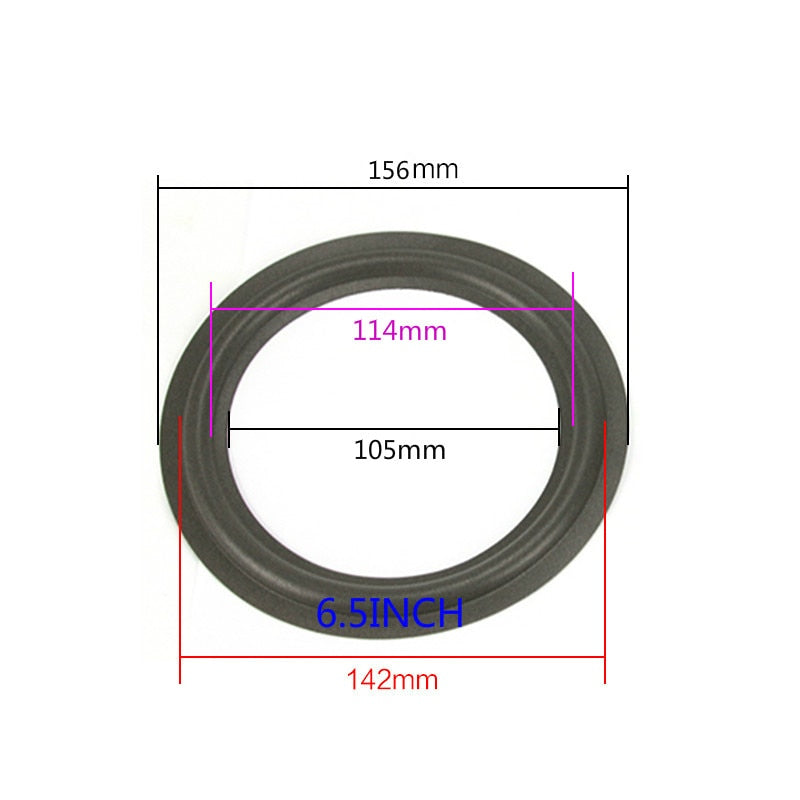 Subwoofer Speaker Repair Accessories Speaker Foam Repair Folding Edge Rubber Ring DIY