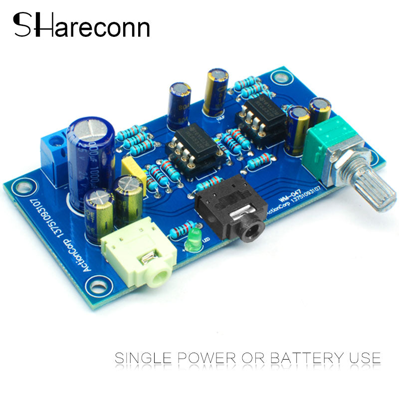 Shareconn HIFI 47 earphone amplifier 2 channel headphone amplifier 47 amplifier dc single power