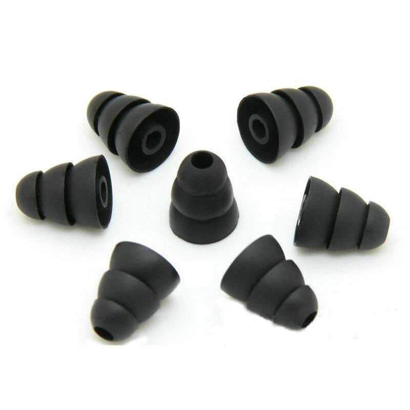 Silicone Earphone Case In-Ear Covers Cap Replacement Earbud Bud Tips Earbuds Eartips Earplug