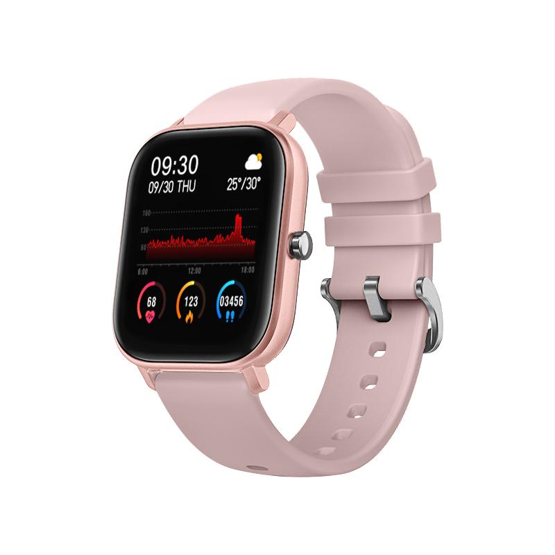 Smart Watch P8 Men Women 1.4inch Full Touch Screen Fitness Tracker Heart Rate Monitor IP67