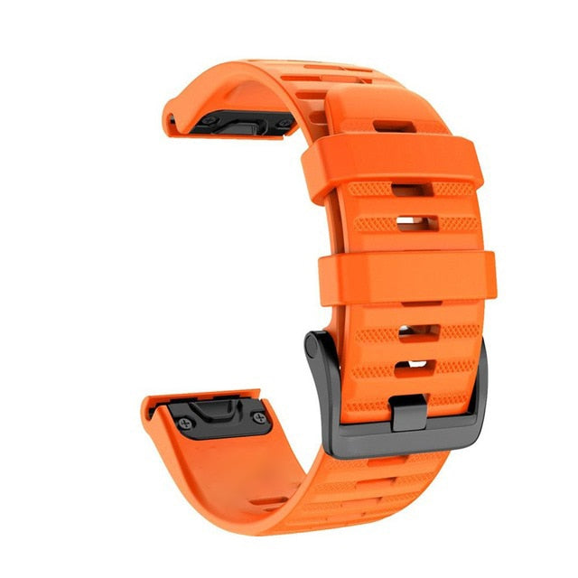 Soft Silicone Quick Release Watchband Wriststrap for Garmin Watch Easyfit Watch Wrist Band