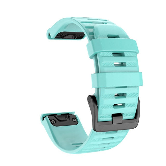 Soft Silicone Quick Release Watchband Wriststrap for Garmin Watch Easyfit Watch Wrist Band