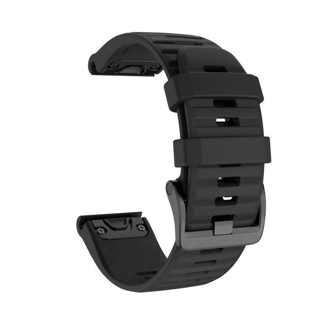 Soft Silicone Quick Release Watchband Wriststrap for Garmin Watch Easyfit Watch Wrist Band