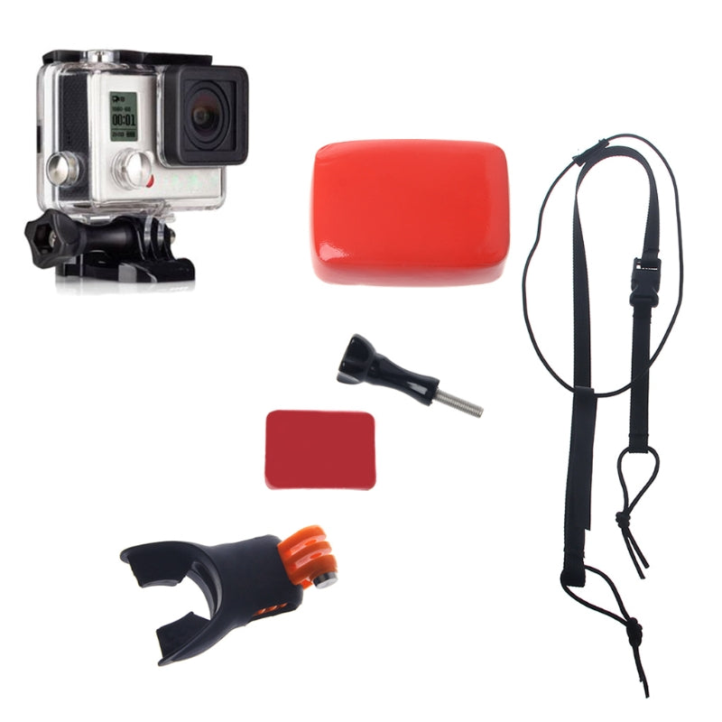 Dummy Bite Mouth Grill Mount For GoPro Hero 5 4 3 2 SJCAM Kit