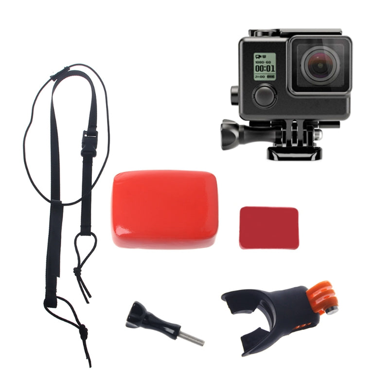 Dummy Bite Mouth Grill Mount For GoPro Hero 5 4 3 2 SJCAM Kit