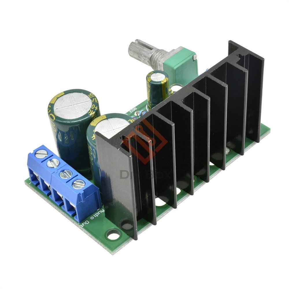 TDA2050 Mono Amplifier Board 5W-120W DC 12-24V Digital Audio Power AMP with Volume Control