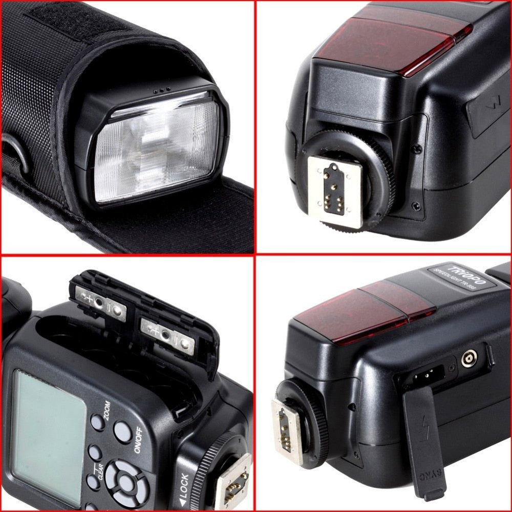 TRIOPO TR-988 Professional Speedlite TTL Flash with *High Speed Sync* for Canon d5300 Nikon d5300