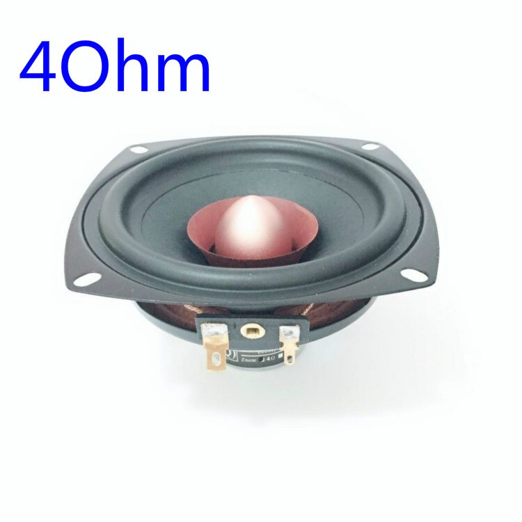 Tenghong 4 Inch Portable Audio Speakers 4/8 Ohm 25W Full Range Treble Midrange Bass Loudspeakers For