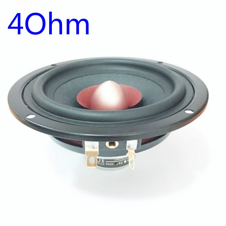 Tenghong 4 Inch Portable Audio Speakers 4/8 Ohm 25W Full Range Treble Midrange Bass Loudspeakers For