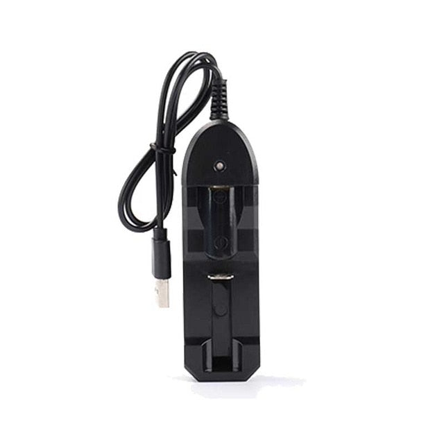 USB 18650 Battery Charger Black 4 Slots AC 110V 220V Dual for 18650 Charging 3.7V Lithium Batteries