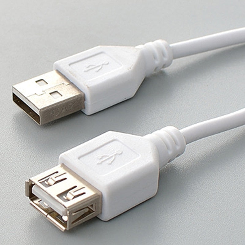 USB Extension Cable Super Speed USB 2.0 Cable Male to Female 1m Data Sync USB 2.0 Extender Cord