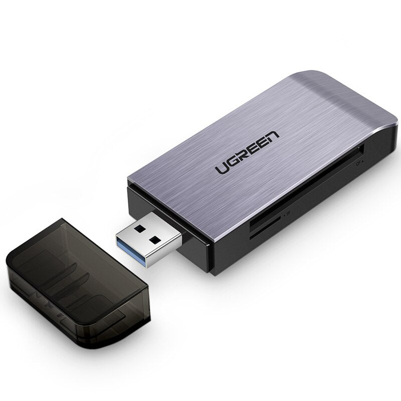 Ugreen USB 3.0 Card Reader SD Micro SD TF CF MS Compact Flash Smart Memory Card Adapter for Laptop