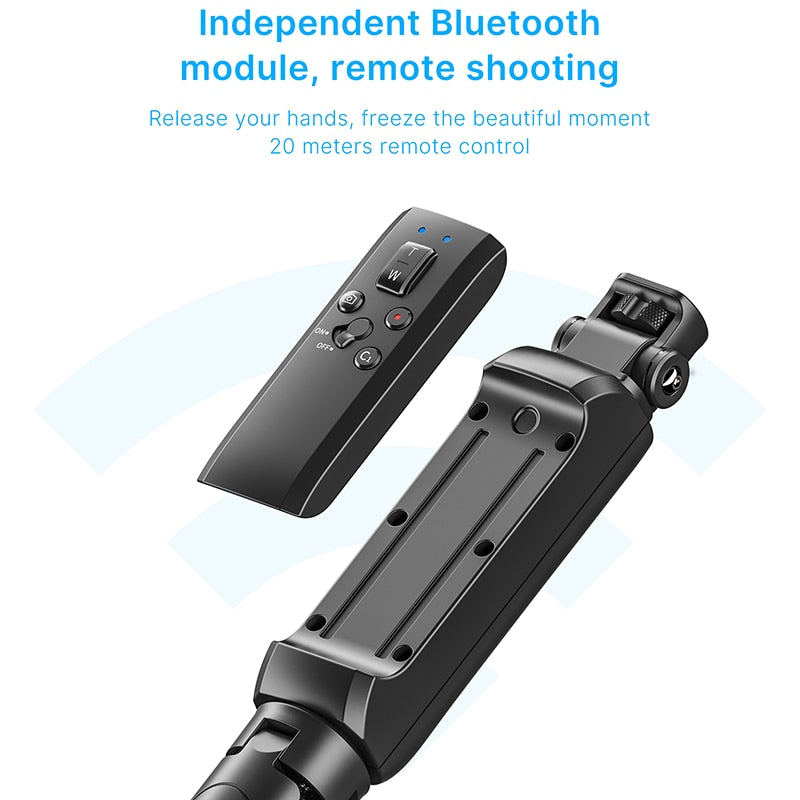 MT-40 Wireless Bluetooth Selfie Shooting Grip Tripod Bluetooth Remote