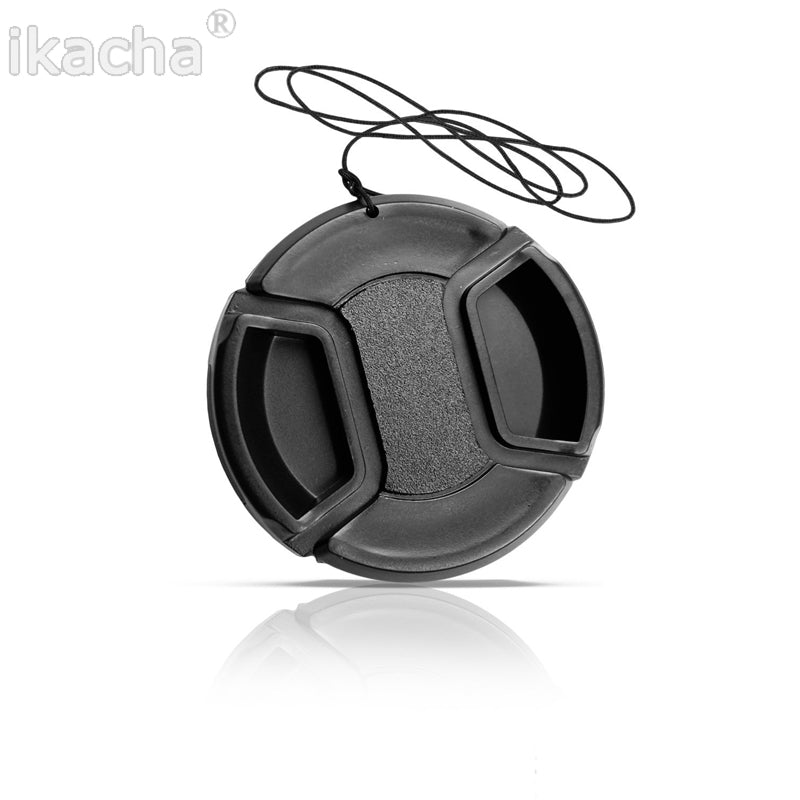 Universal 43 46 49 52 55 58 62 67 72 77 82mm Camera Lens Cap Protection Cover Lens Cover Provide