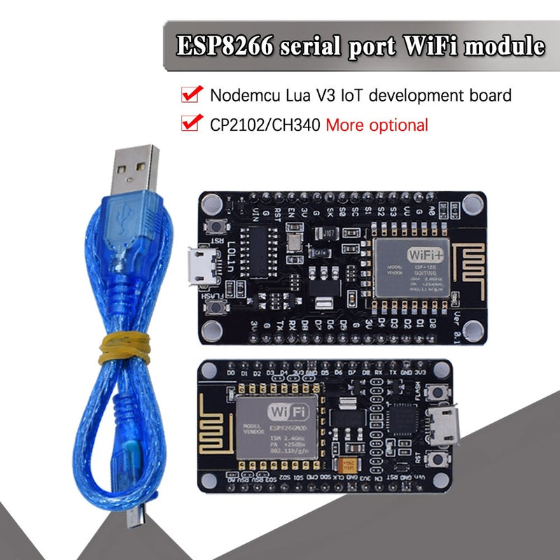 V3 Wireless Module NodeMcu 4M Bytes Lua WIFI Internet of Things Board based ESP8266 ESP-12E