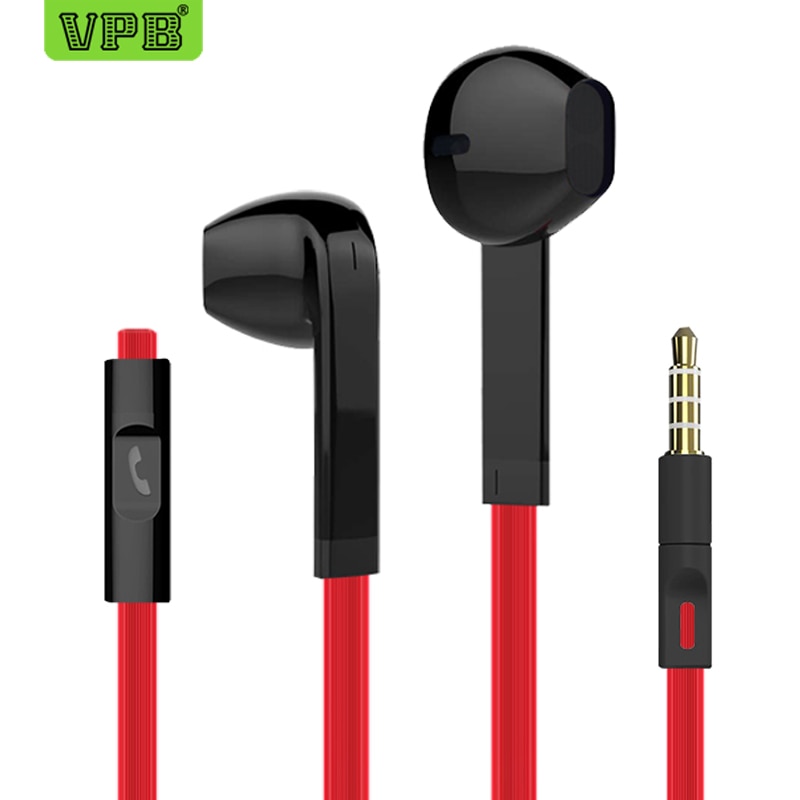 VPB S17 trend fashion universal earphone Support call Music Earbuds  with Microphone for i Phone