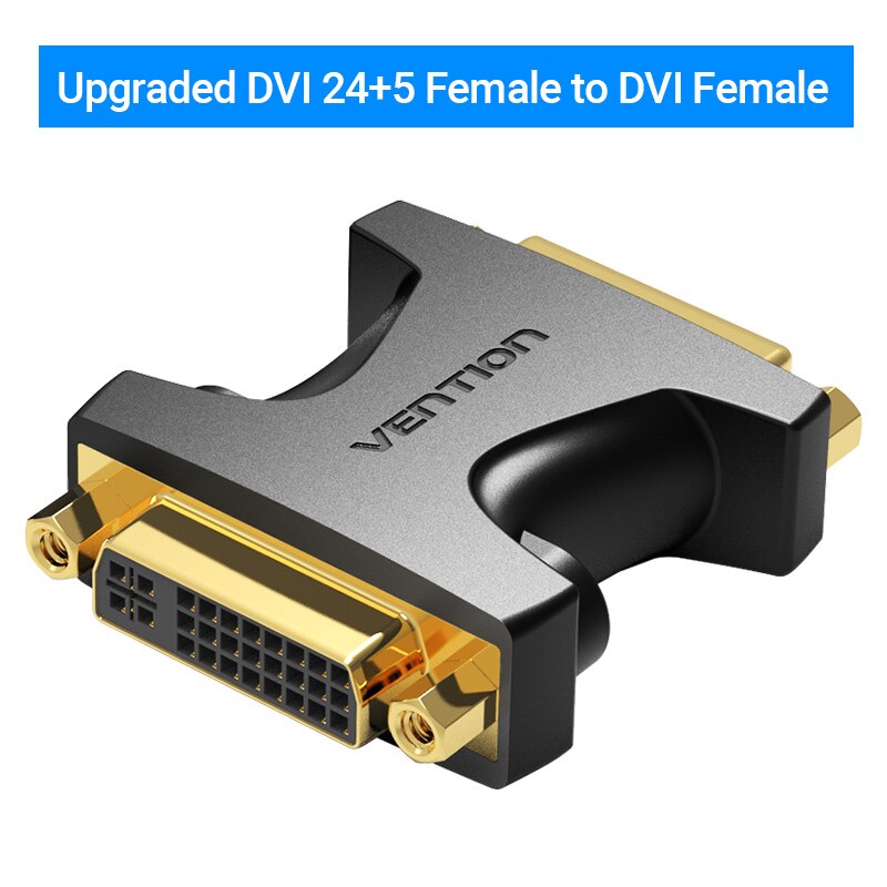 DVI Adapter DVI-I 24+5 Female to Male Extension Adapter 1080P 60Hz DVI Converter Cable