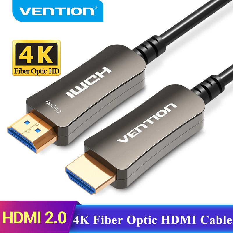 Fiber Optic HDMI 2.0 Cable for Xiaomi Mi Box HDMI Cable 4K/60Hz Audio Cable Switch Splitter