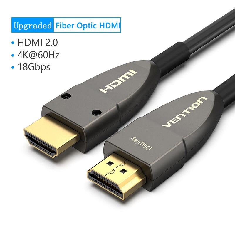 Fiber Optic HDMI 2.0 Cable for Xiaomi Mi Box HDMI Cable 4K/60Hz Audio Cable Switch Splitter