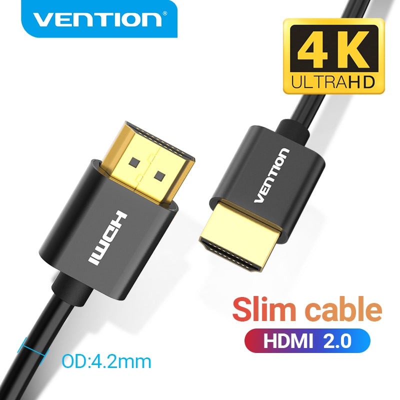 HDMI 2.0 Cable Ultra 4K Slim HDMI 2.0 Splitter Cable Slim Cable HDMI