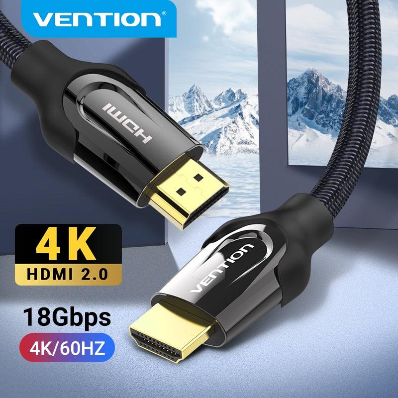 HDMI Cable 4K/60HZ HDMI 2.0 Splitter Cable for Mi Box HDTV HDMI 2.0 Audio Cable Switch Adapter