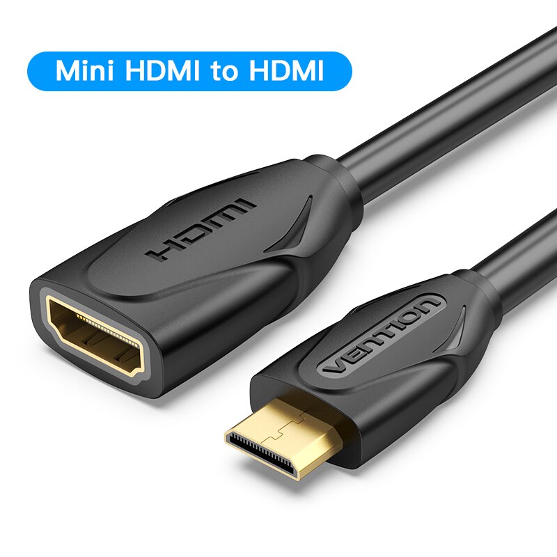 HDMI Extension Cable Micro Mini HDMI Male to Female Cable Converter Extender