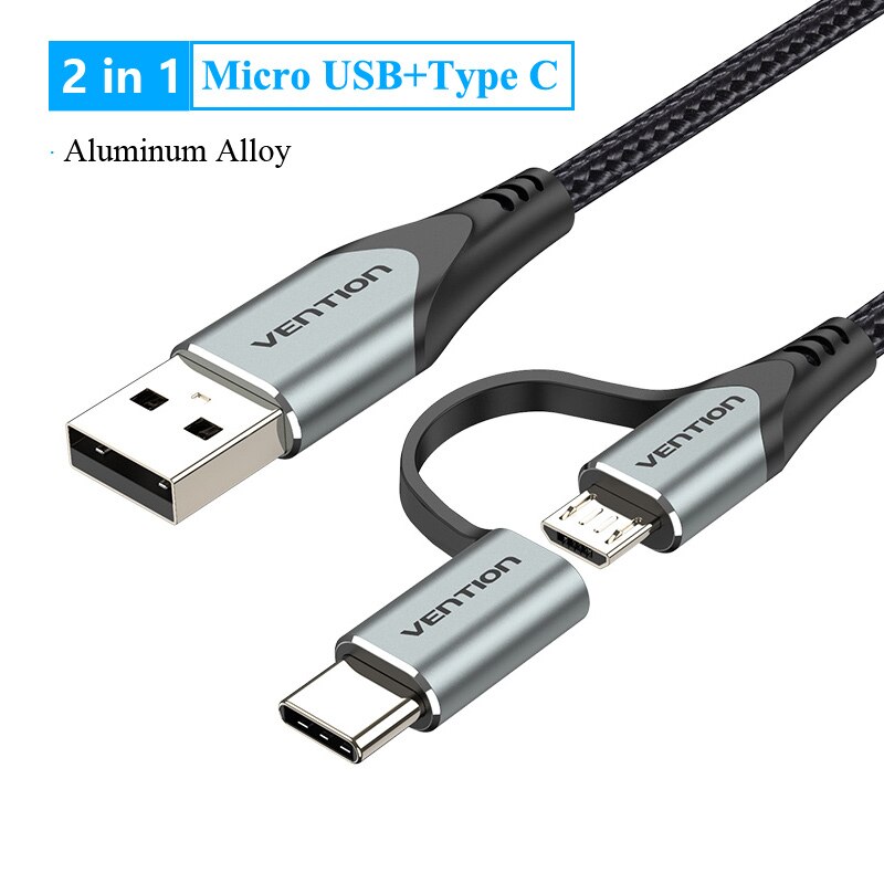 MFi USB Cable for iPhone 12 Pro Max XR 11 2 in 1 Fast Charger Lightning USB Cord Micro USB Data Cable