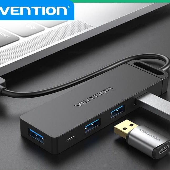 USB Hub 3.0 Multi USB Splitter 4 USB Port 3.0 2.0 with Micro Charge Power PC Hub