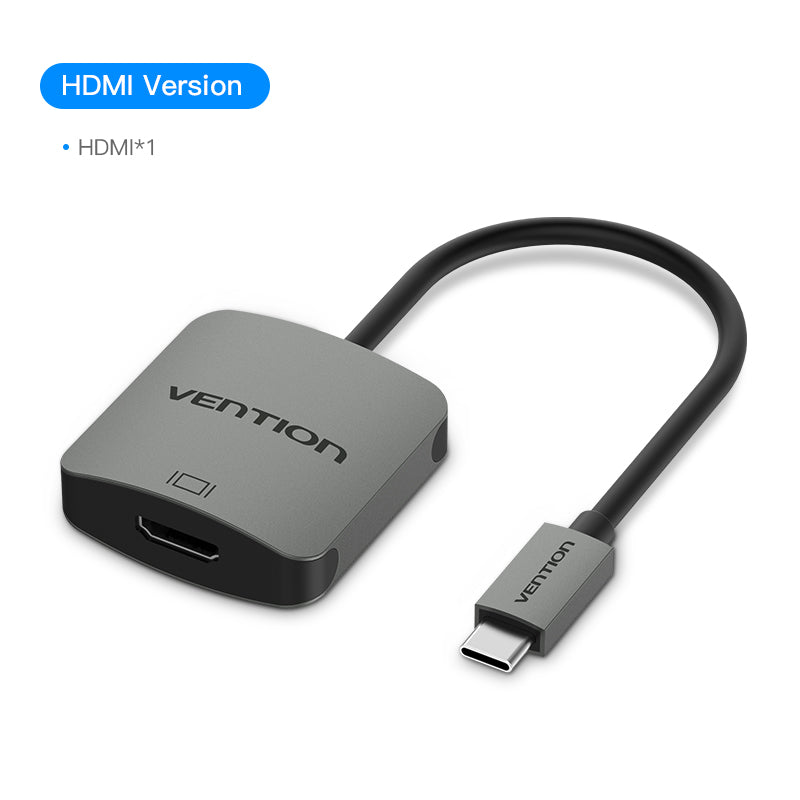 USB Type C Converter Type C To HDMI VGA USB 3.0 PD Power 3.5mm Audio RJ45 Ethernet Adapter