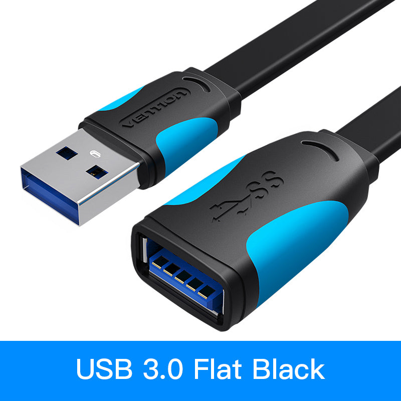 USB2.0 3.0 Extension Cable Male to Female Extender Cable Fast Speed USB3.0 Cable Extended