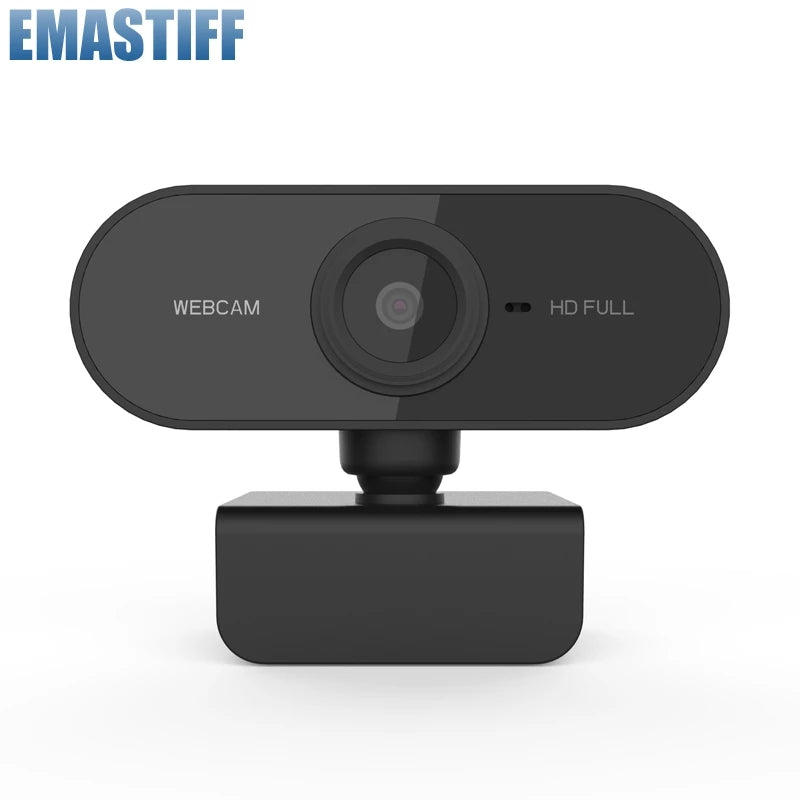 Webcam 1080P Full HD Web Camera With Microphone USB Plug Web Cam For PC Computer Mac Laptop Desktop YouTube Skype Mini Camera