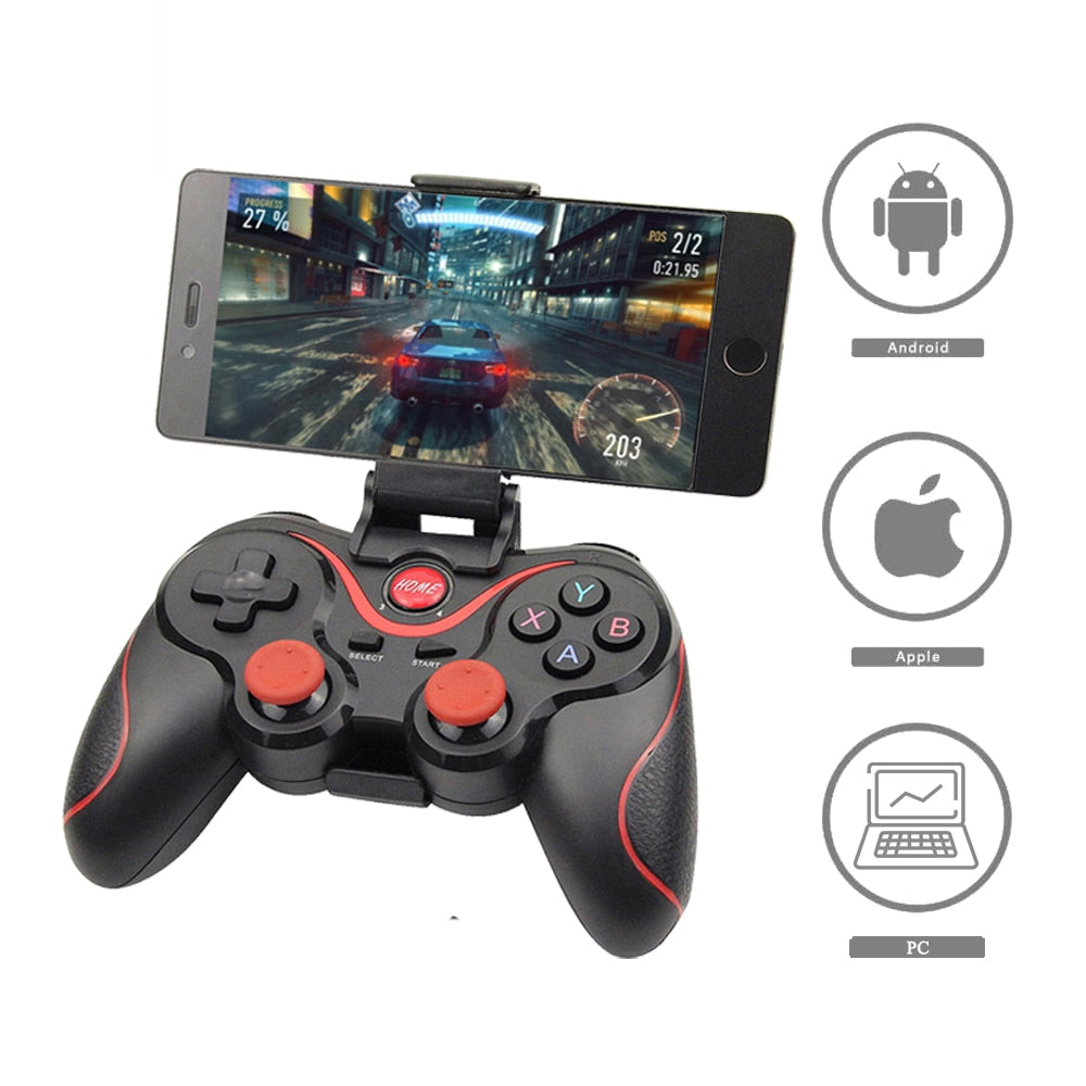 Wholesale Terios T3 X3 Wireless Joystick Gamepad Game Controller bluetooth BT3.0 Joystick For Mobile