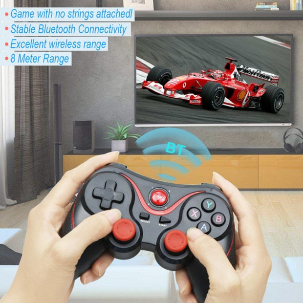 Wholesale Terios T3 X3 Wireless Joystick Gamepad Game Controller bluetooth BT3.0 Joystick For Mobile