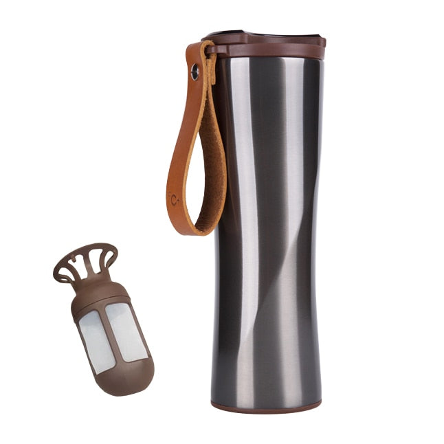 Xiaomi Travel Mug Moka Smart Coffee Tumbler Vacuum Insulation Bottle Touch Temperature Display