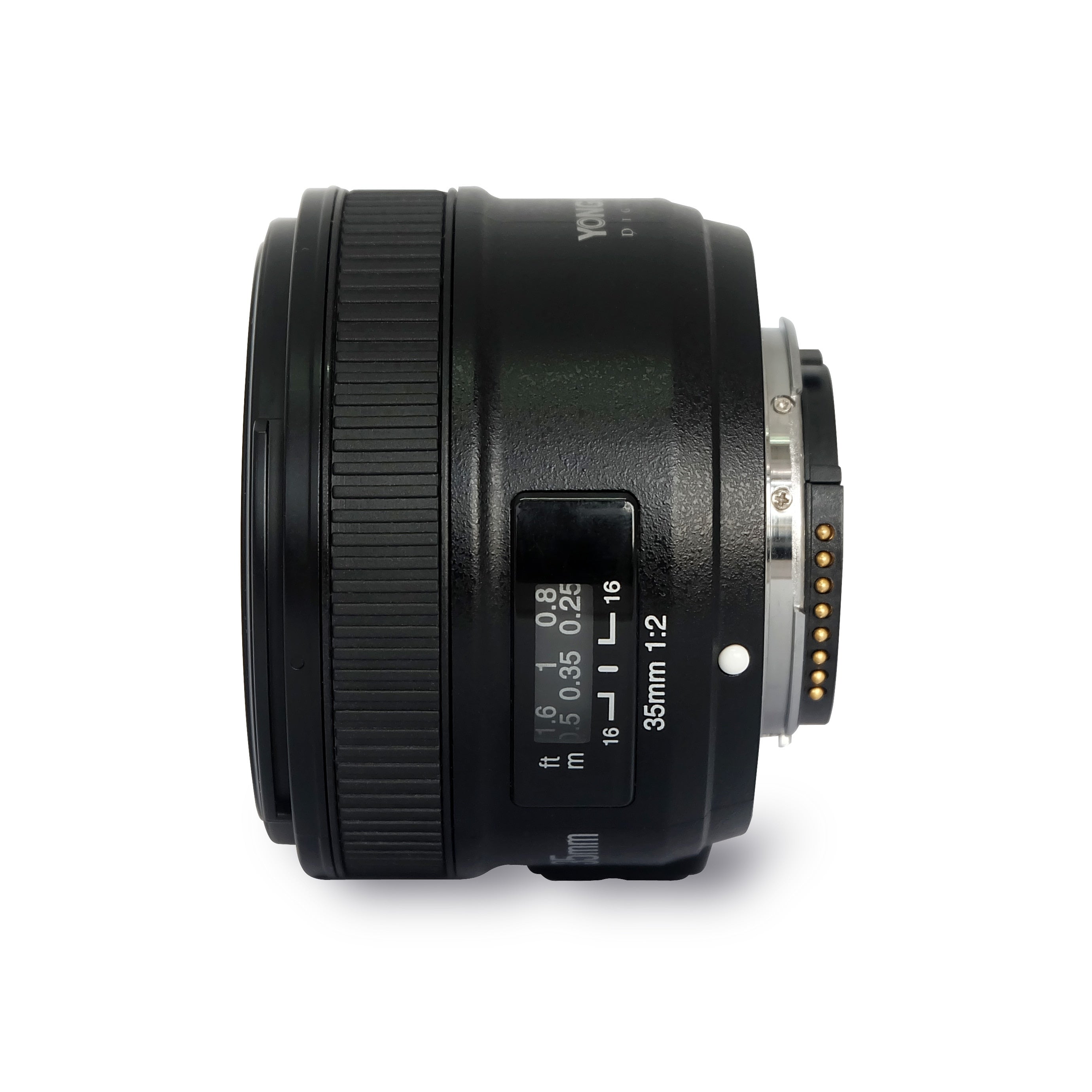 Wide-Angle Large Aperture Auto Focus Lens YN35mm F2 for Nikon and Canon DSLR Camera