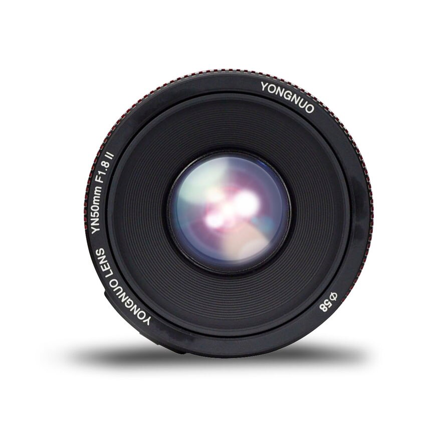 YN50mm F1.8 II Large Aperture Auto Focus Small Lens with Super Bokeh Effect for Canon EOS DSLR