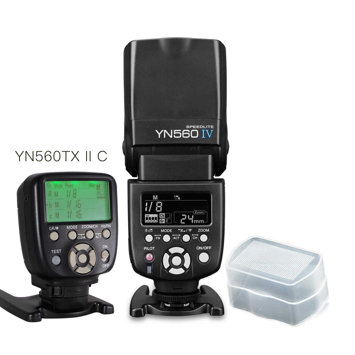 YN560 III IV Wireless Master Flash Speedlite for Nikon Canon Olympus Pentax DSLR Camera