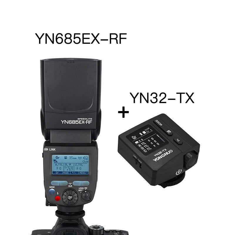 YN685EX-RF Camera Flash High-Speed Sync TTL Speedlite for Sony