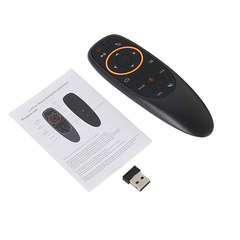 Kebidu G10 G10S Air Mouse Voice Control 2.4G USB Receiver G10s with Gyro Sensing Mini Wireless Smart