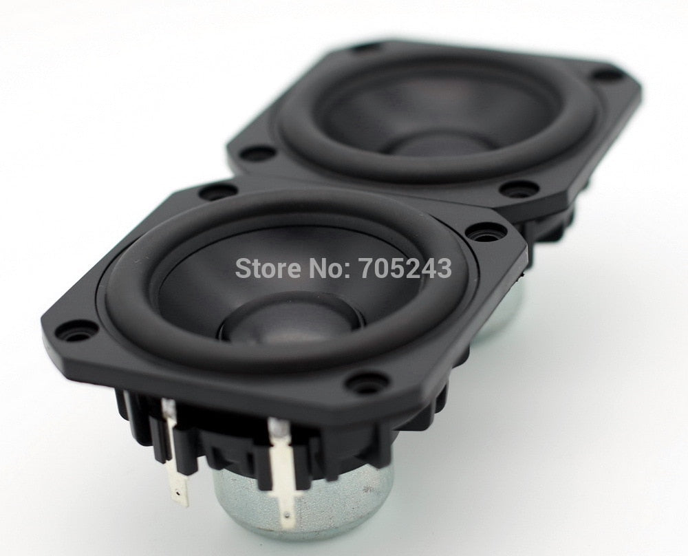 pair( 2 pcs) peerless P830986 HIEND 3inch aluminum cone fullrange speaker free ship for hifi